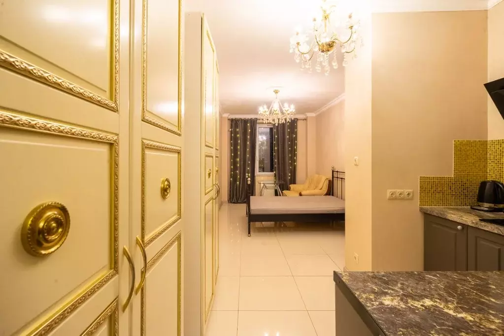 Студия Санкт-Петербург ул. Орджоникидзе, 52 (25.0 м) - Фото 1