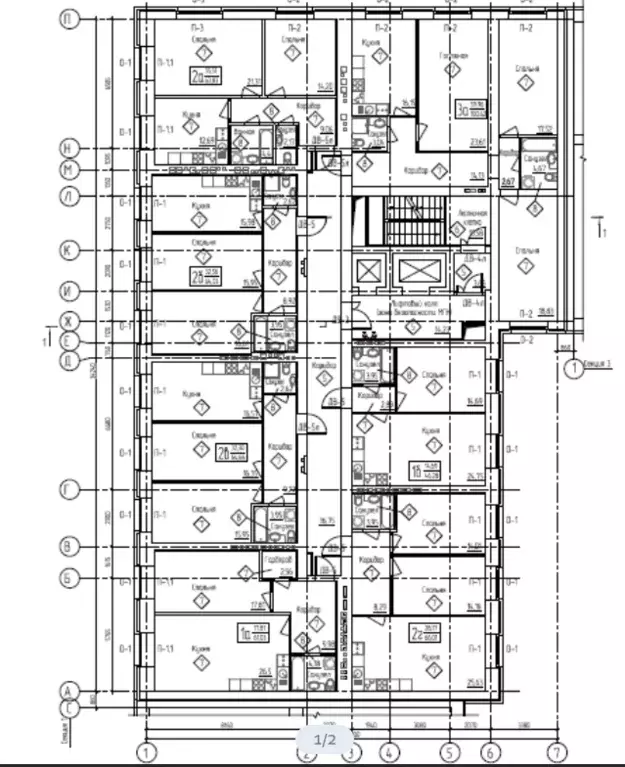 Продаётся 1-к квартира, 46.7 м - Фото 1