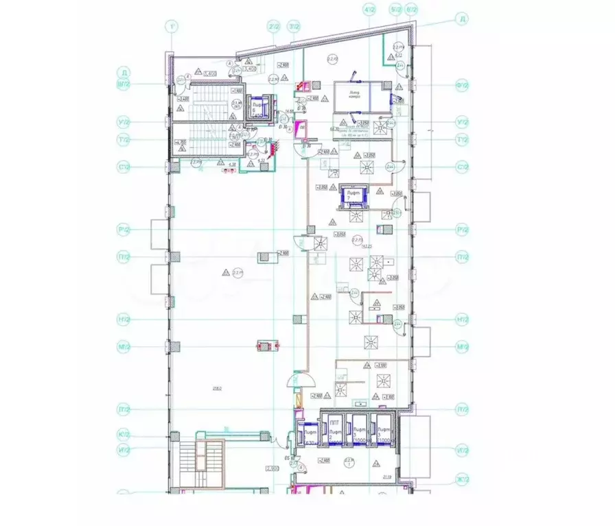 Помещение свободного назначения в Санкт-Петербург ул. Салова, 61 (1200 ... - Фото 1