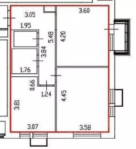 2-к кв. Тюменская область, Тюмень Полевая ул., 117к5 (55.0 м) - Фото 0