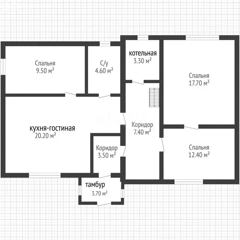 Дом в Смоленская, улица Карла Маркса, 2Б (113.1 м) - Фото 1