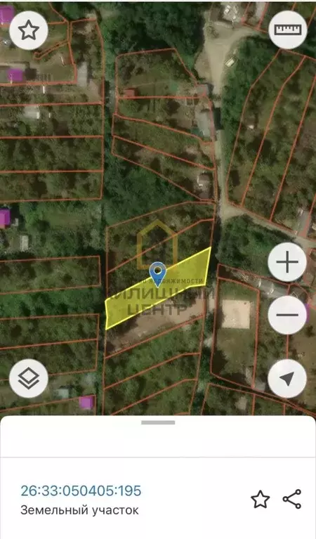 Участок в Ставропольский край, Пятигорск Отдых СНТ,  (5.7 сот.) - Фото 1