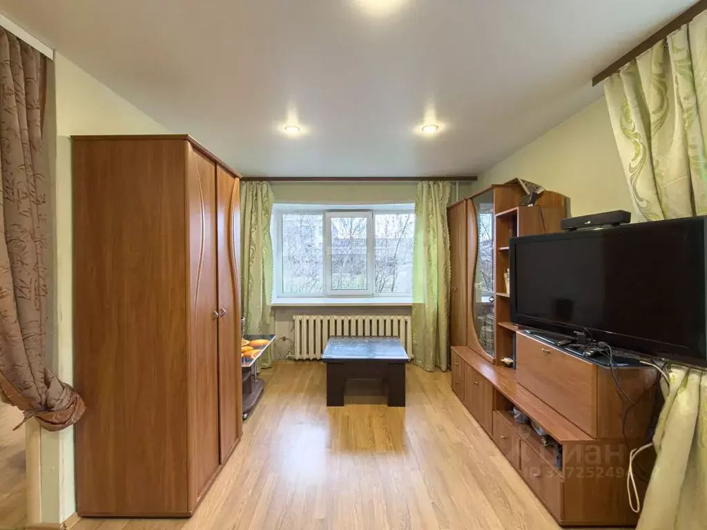 1-к кв. Вологодская область, Вологда ул. Горького, 89 (31.4 м) - Фото 1