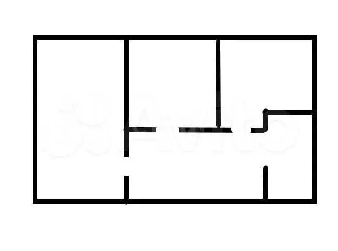 1-к. квартира, 47 м, 2/4 эт. - Фото 0