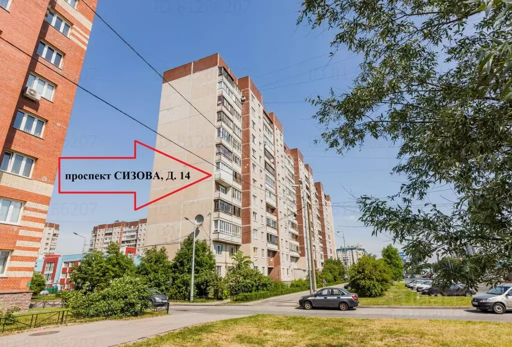 Комната Санкт-Петербург просп. Сизова, 14 (20.0 м) - Фото 0