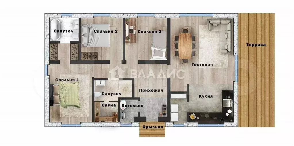 Дом 120 м на участке 6,2 сот. - Фото 0