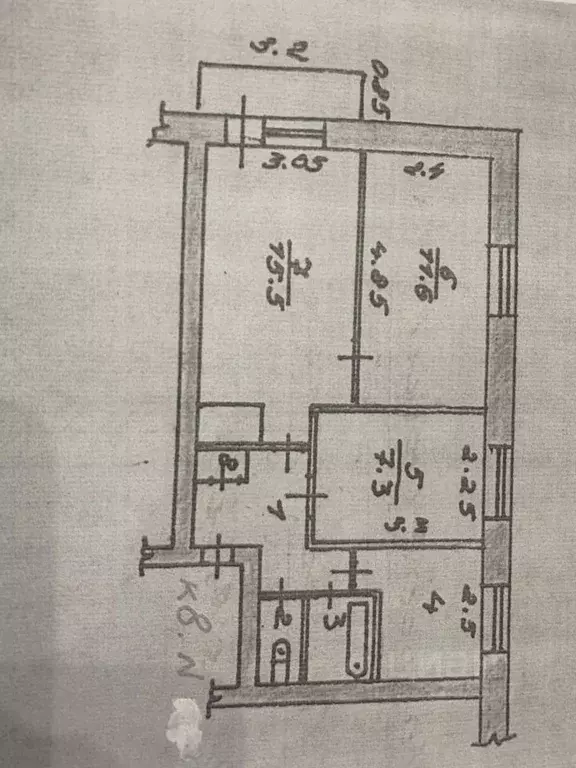 3-к кв. Пермский край, Чайковский ул. Мира, 20 (48.6 м) - Фото 2