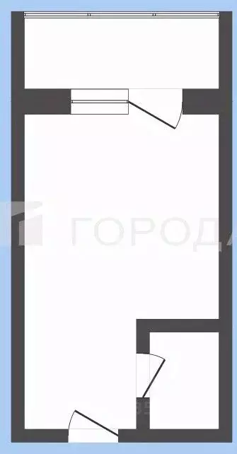 Студия Алтайский край, Барнаул ул. Гоголя, 24Б (14.0 м) - Фото 1
