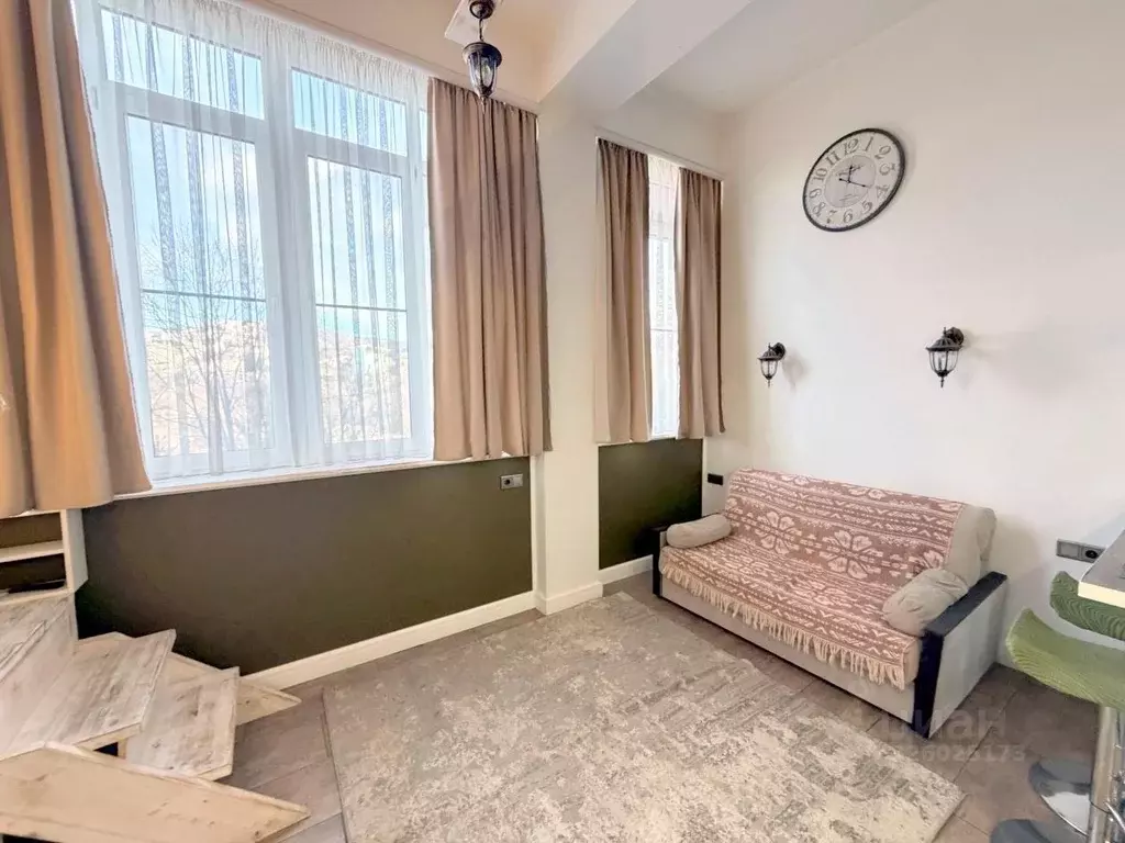 Студия Краснодарский край, Сочи Новый Сочи мкр, ул. Санаторная, 46 ... - Фото 1