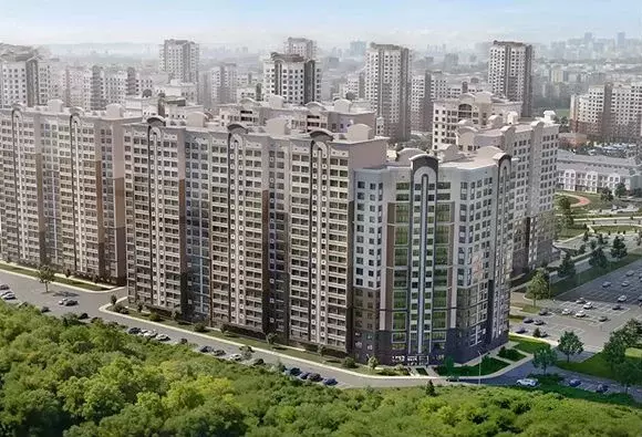 1-к. квартира, 36,5 м, 5/19 эт. - Фото 1