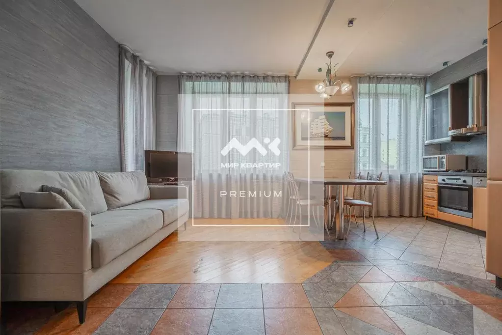 2-к кв. Санкт-Петербург Петровская наб., 4 (100.0 м) - Фото 1