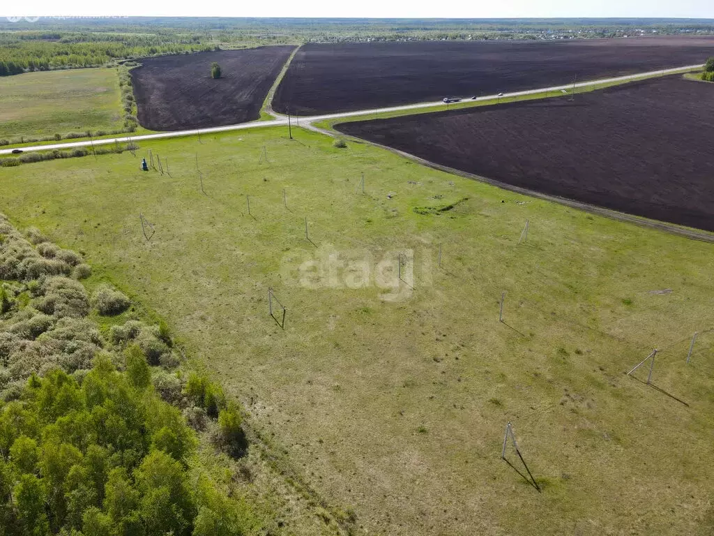 Участок в село Червишево, Придорожная улица (10 м) - Фото 0