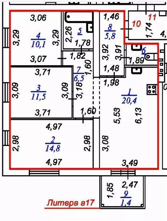 3-к кв. Свердловская область, Верхняя Пышма городской округ, с. Балтым ... - Фото 0