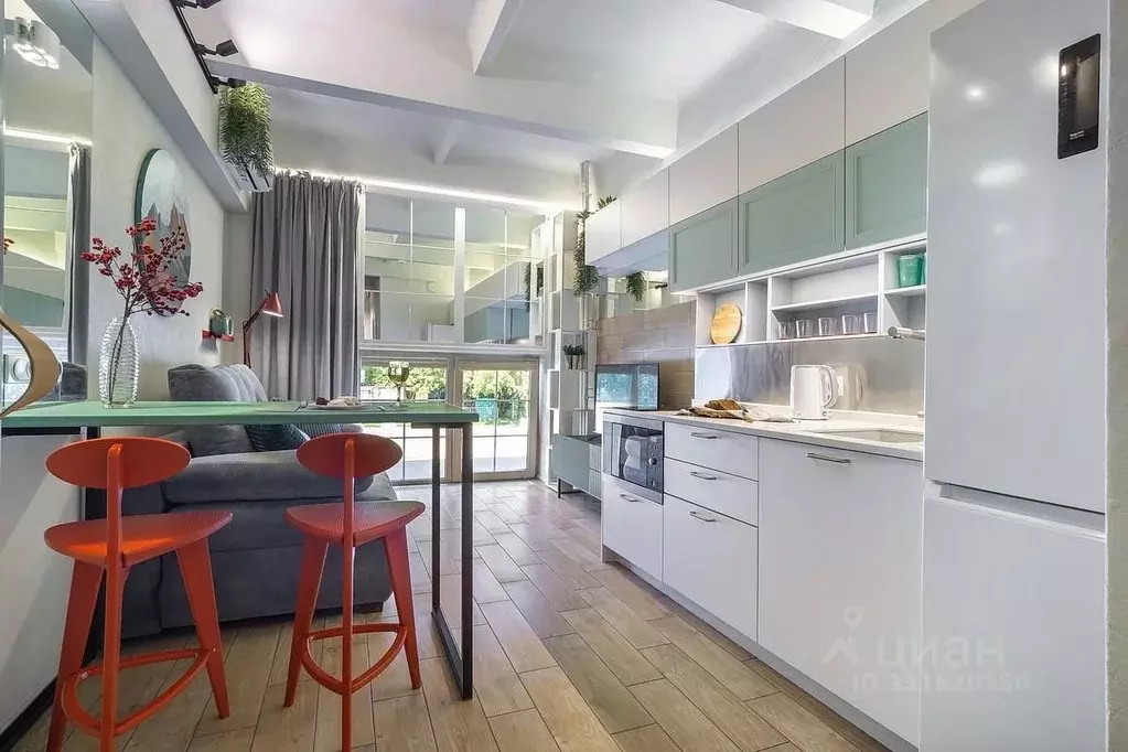 Студия Москва ул. Клары Цеткин, 18к3 (19.6 м) - Фото 1