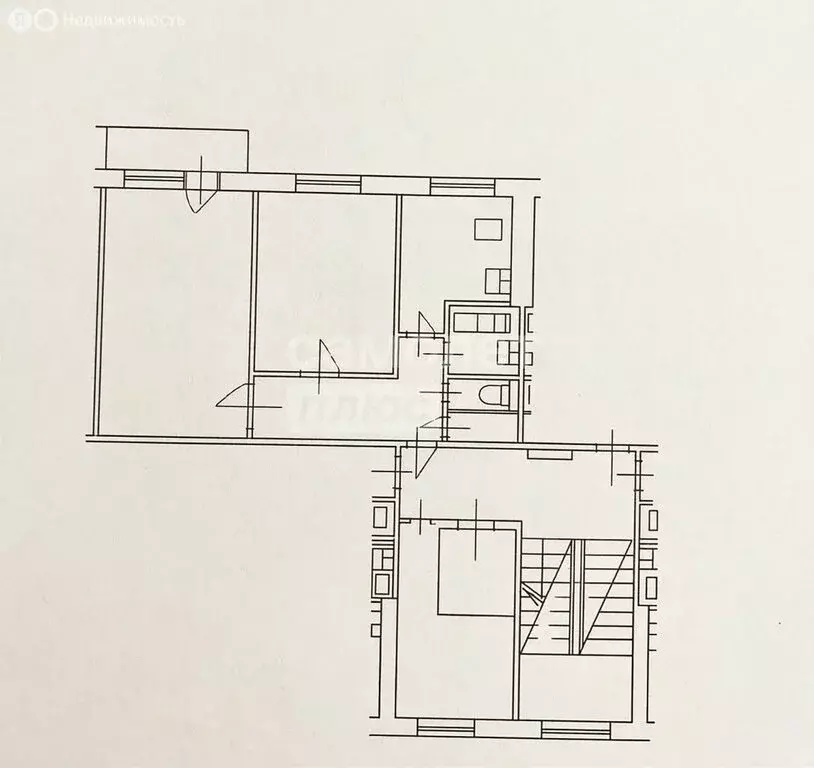 2-комнатная квартира: Иркутск, Депутатская улица, 10 (46.5 м) - Фото 1