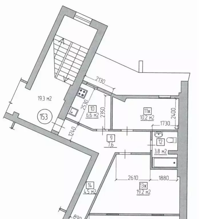 5-комнатная квартира: Калининград, Весенняя улица, 1 (135.9 м) - Фото 1