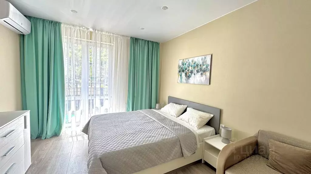 Студия Краснодарский край, Сочи ул. Искры, 88к3 (27.4 м) - Фото 1