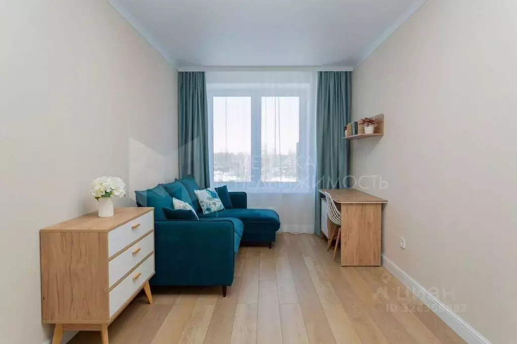 2-к кв. Тюменская область, Тюмень ул. Владислава Крапивина, 4 (66.0 м) - Фото 1