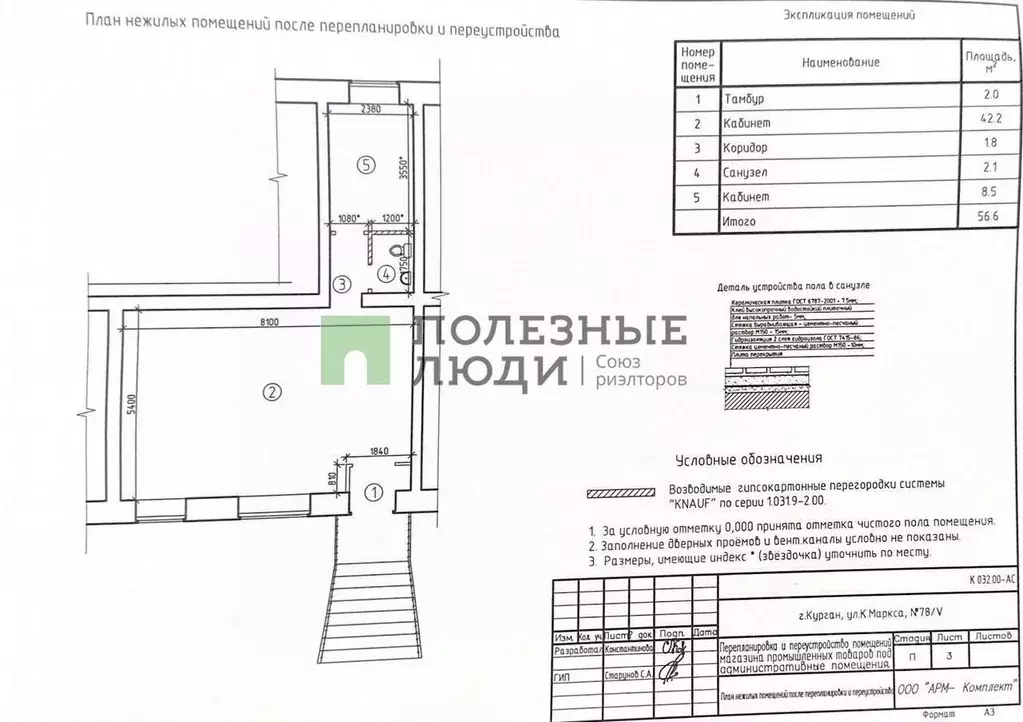 Помещение свободного назначения в Курганская область, Курган ул. Карла ... - Фото 1