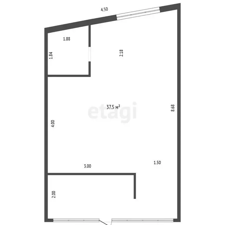 Помещение свободного назначения (37.5 м) - Фото 1