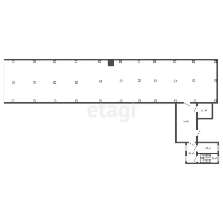Склад в Красноярский край, Красноярск ул. Академика Вавилова, 1с51 ... - Фото 2