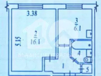 1-к кв. Новосибирская область, Искитим Южный мкр, 10 (29.0 м) - Фото 2