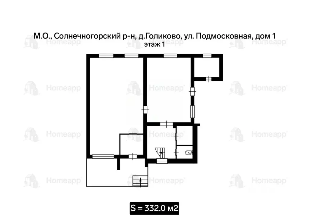 Дом в Московская область, Химки городской округ, д. Голиково, ... - Фото 1