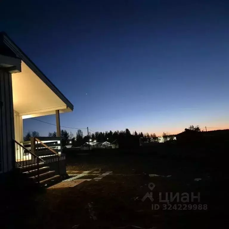 Дом в Ленинградская область, Приозерский район, Красноозерное с/пос, ... - Фото 1