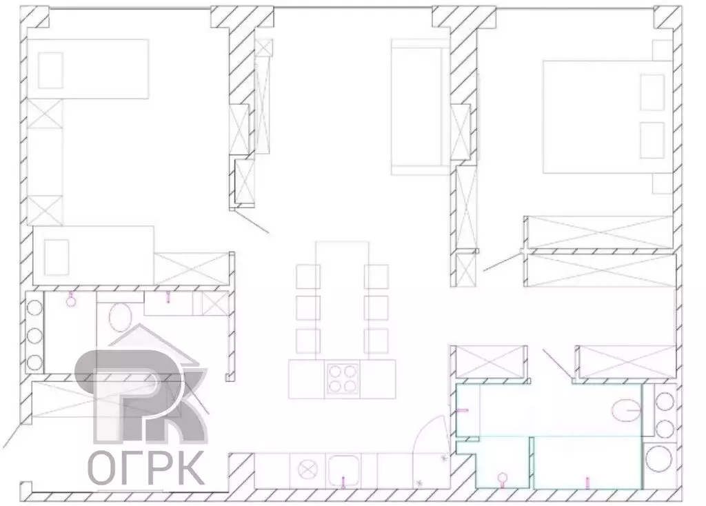 3-комнатная квартира: Москва, Шмитовский проезд, 39к6 (82 м) - Фото 1