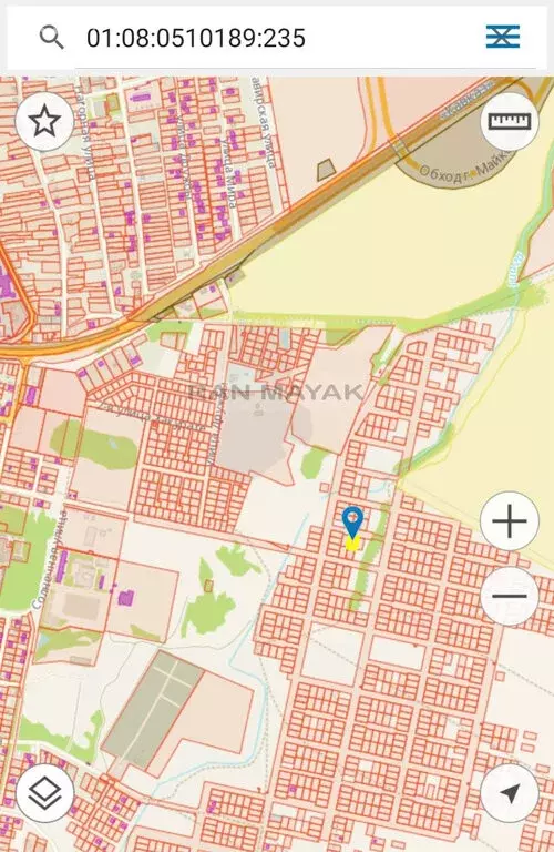 Участок в Майкоп, Вербная улица, 1В (7.79 м) - Фото 0