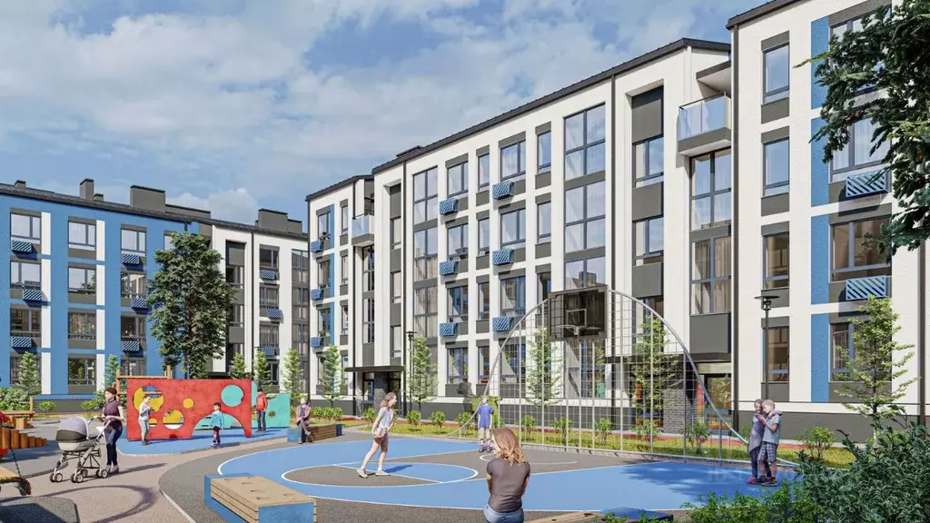 1-к кв. Калининградская область, Зеленоградск  (31.39 м) - Фото 1