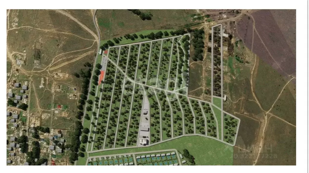 Участок в Волгоградская область, Городищенский район, Орловское с/пос, ... - Фото 1