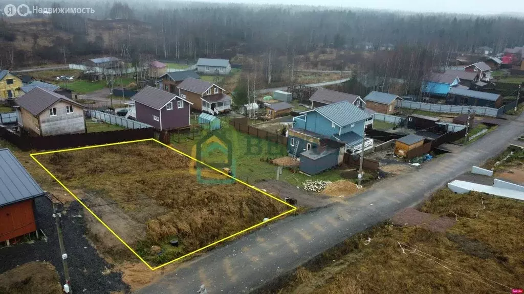 Участок в Лесколовское сельское поселение, массив Ойнелово, коттеджный ... - Фото 1