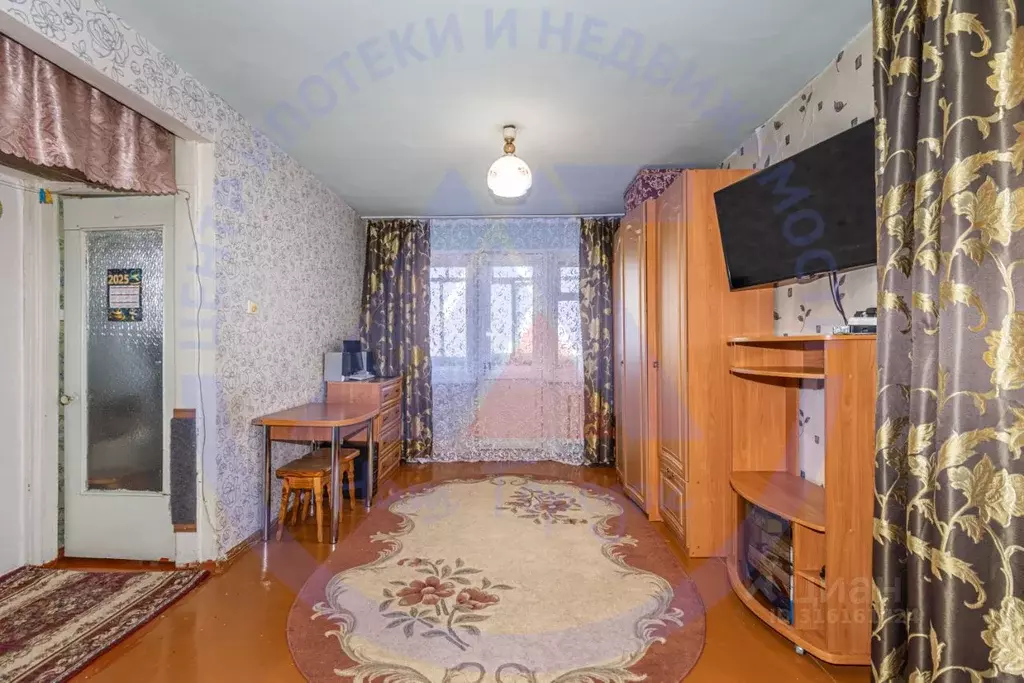 1-к кв. Курганская область, Курган Краснодонская ул., 21 (30.5 м) - Фото 0
