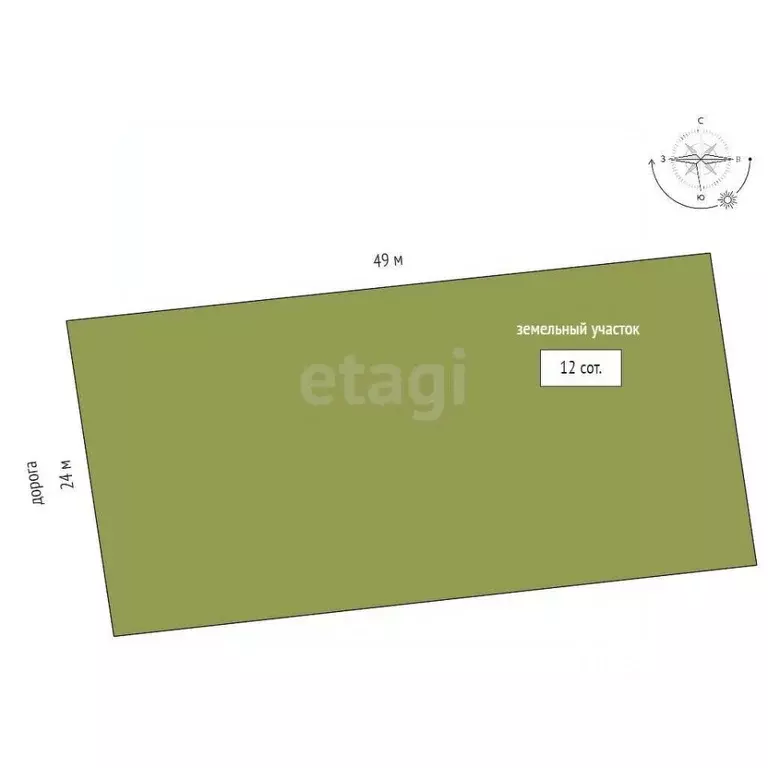 Участок в Тюменская область, Тюменский муниципальный округ, с. ... - Фото 2