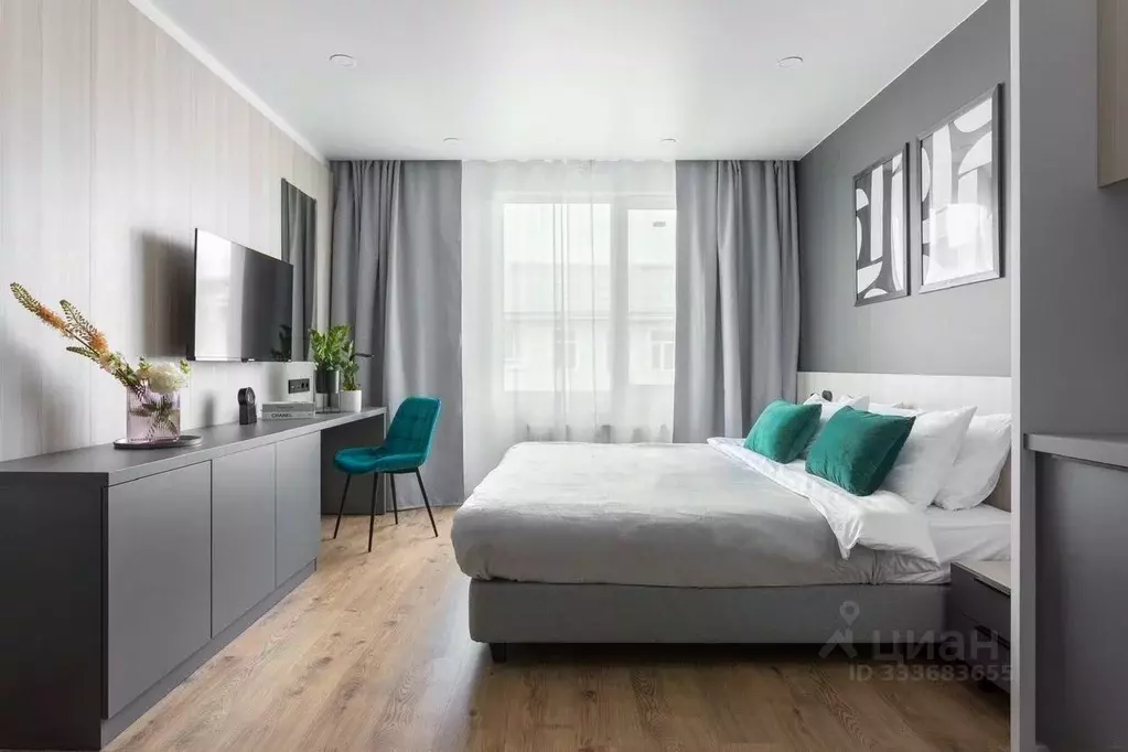 Студия Санкт-Петербург Киевская ул., 5к6 (28.0 м) - Фото 2