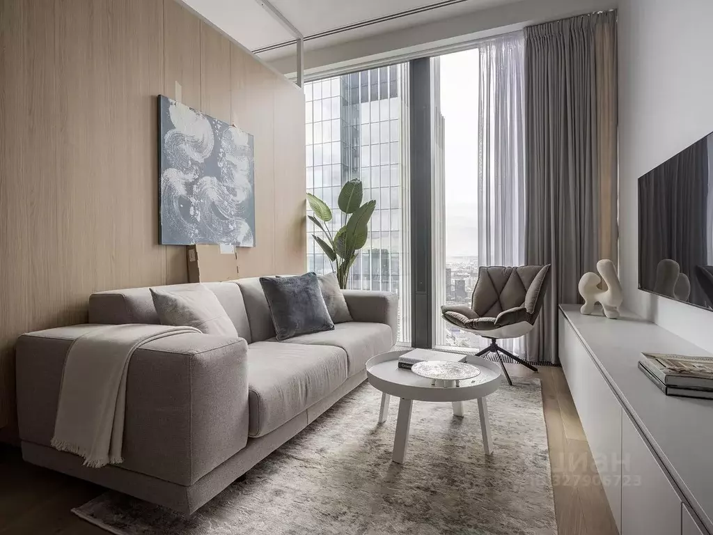 2-к кв. Москва 1-й Красногвардейский проезд, 22с1 (50.7 м) - Фото 2