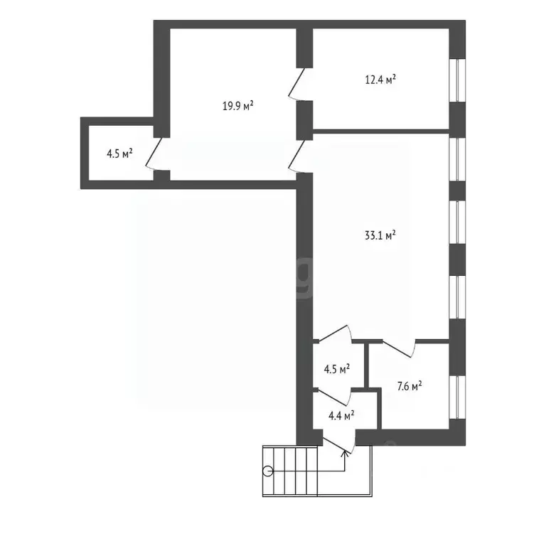 Торговая площадь в Красноярский край, Дивногорск ул. Чкалова, 74к1 (81 ... - Фото 2