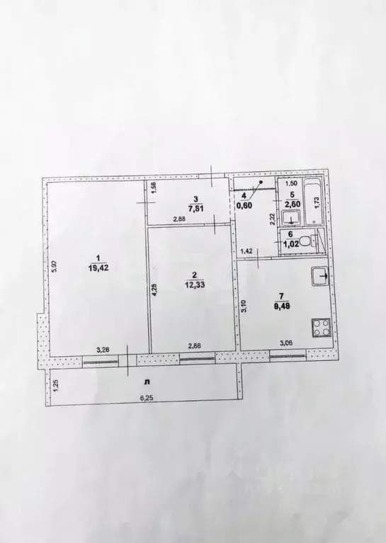 2-к кв. Ульяновская область, Ульяновск Отрадная ул., 85 (53.3 м) - Фото 2