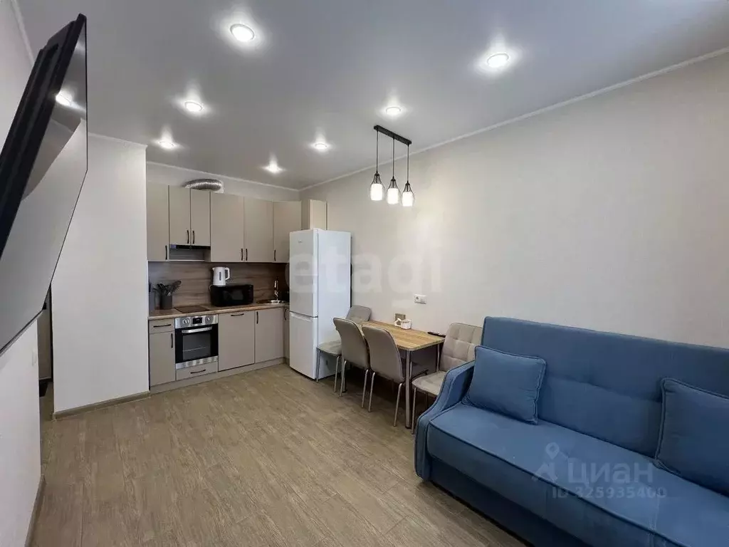 1-к кв. Тюменская область, Тюмень ул. Краснооктябрьская, 4Ак2 (30.0 м) - Фото 1