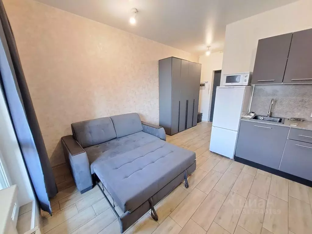 Студия Санкт-Петербург Земледельческая ул., 3 (24.0 м) - Фото 1