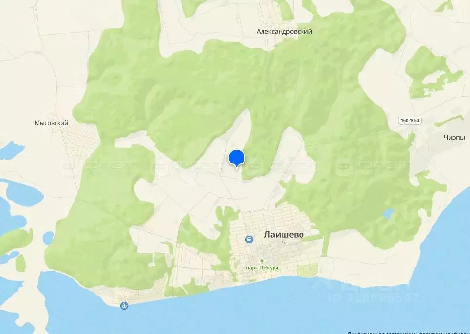 Участок в Татарстан, Лаишево ул. Есенина (11.5 сот.) - Фото 1