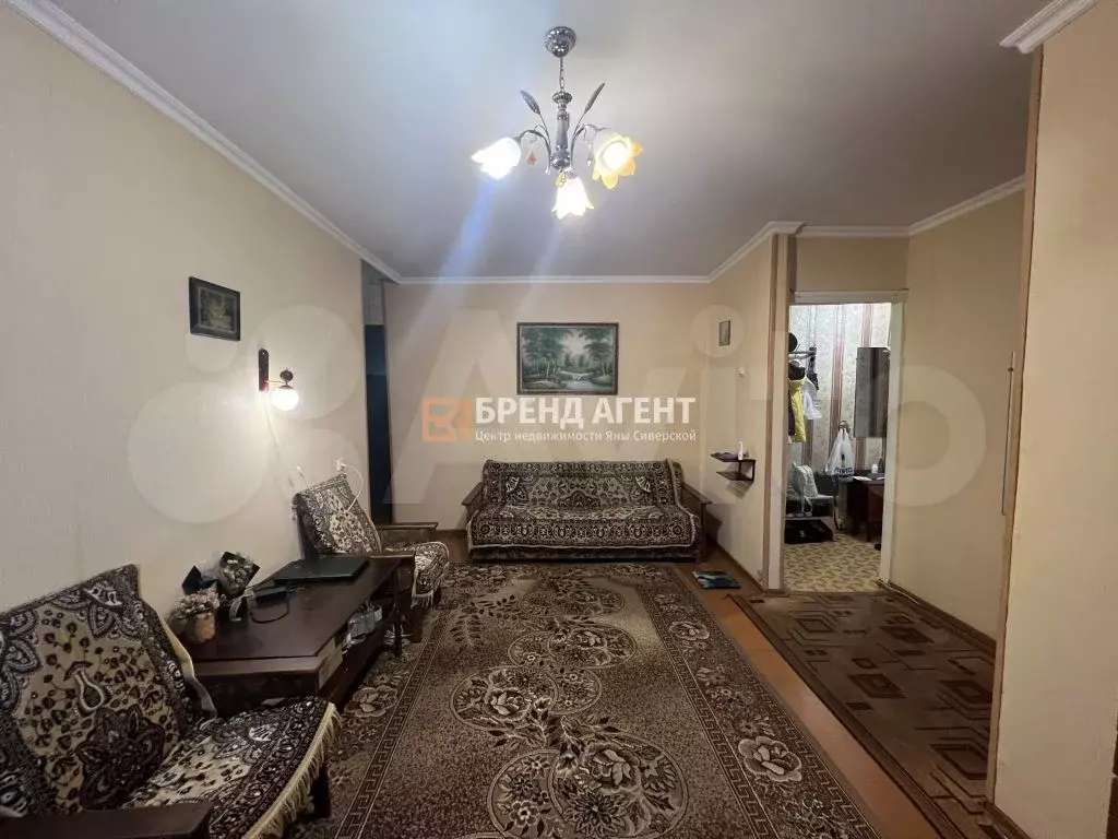 3-к. квартира, 53,6 м, 2/3 эт. - Фото 0