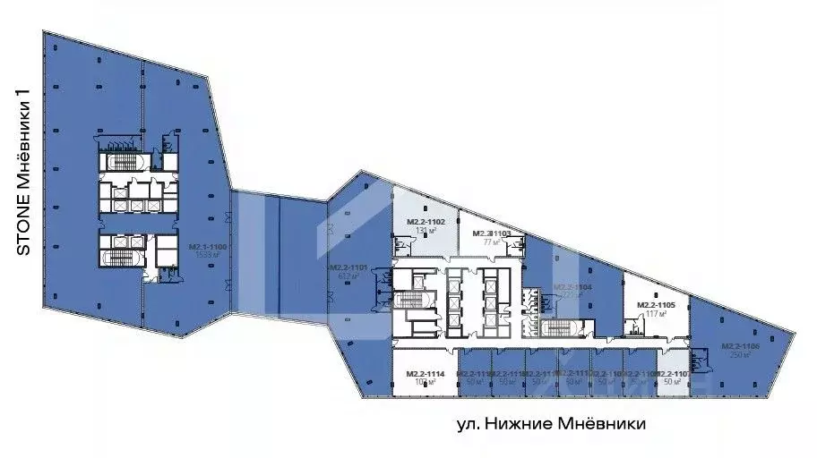 Помещение свободного назначения в Москва ул. Нижние Мневники, 37АС17 ... - Фото 2