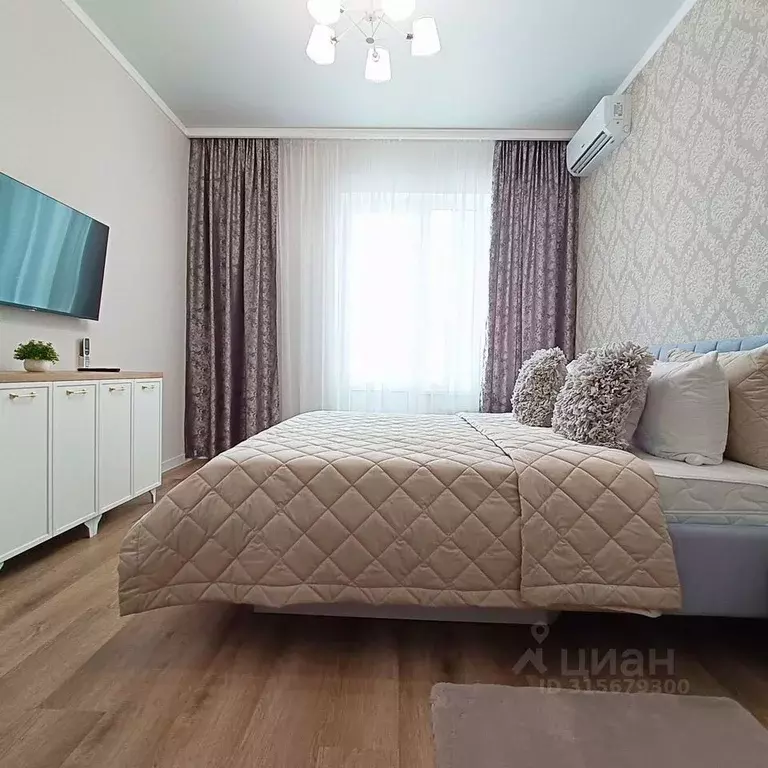 1-к кв. Краснодарский край, Новороссийск ул. Энгельса, 95 (45.0 м) - Фото 0