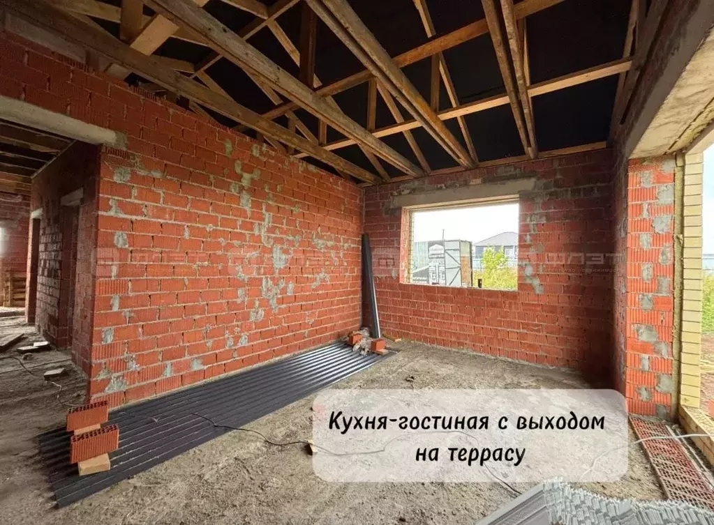 Дом в Татарстан, Высокогорский район, с. Усады ул. Арбузова (90 м) - Фото 1
