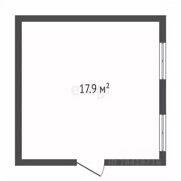 Комната Калужская область, Обнинск просп. Ленина, 73 (17.9 м) - Фото 2