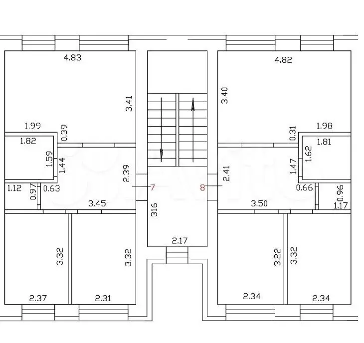 2-к. квартира, 43 м, 2/3 эт. - Фото 0