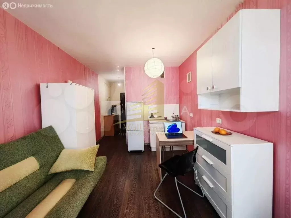 Квартира-студия: Новосибирск, улица Фадеева, 66/8 (27 м) - Фото 1