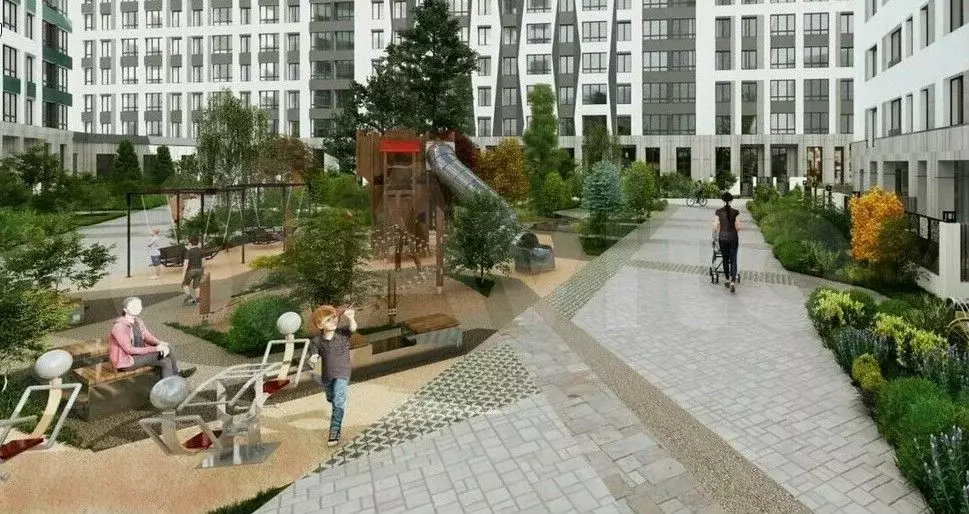 3-к. квартира, 64,8 м, 11/14 эт. - Фото 1